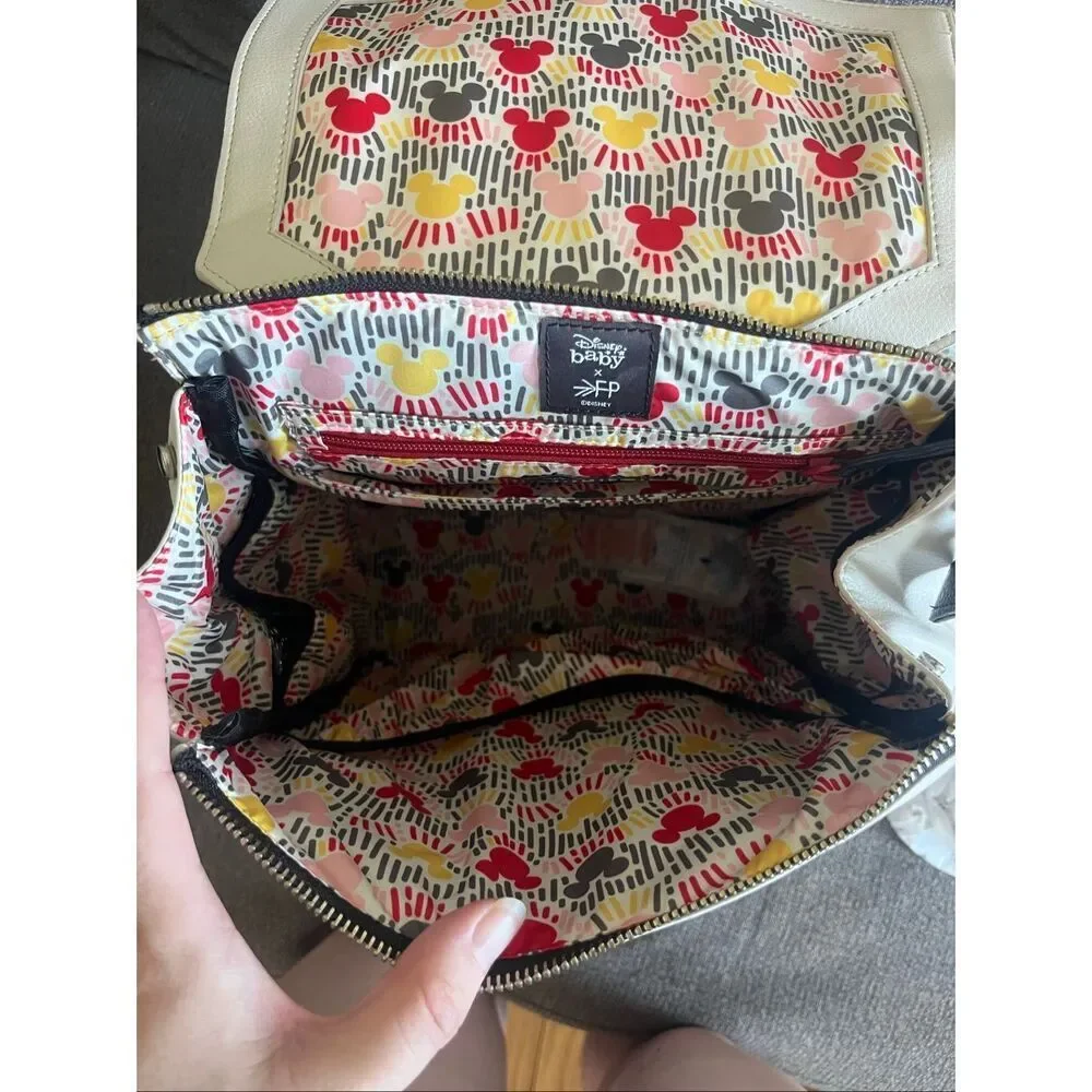 NWT Freshly Picked x Disney Baby Mickey Mania Classic Mini II Diaper Bag Backpac